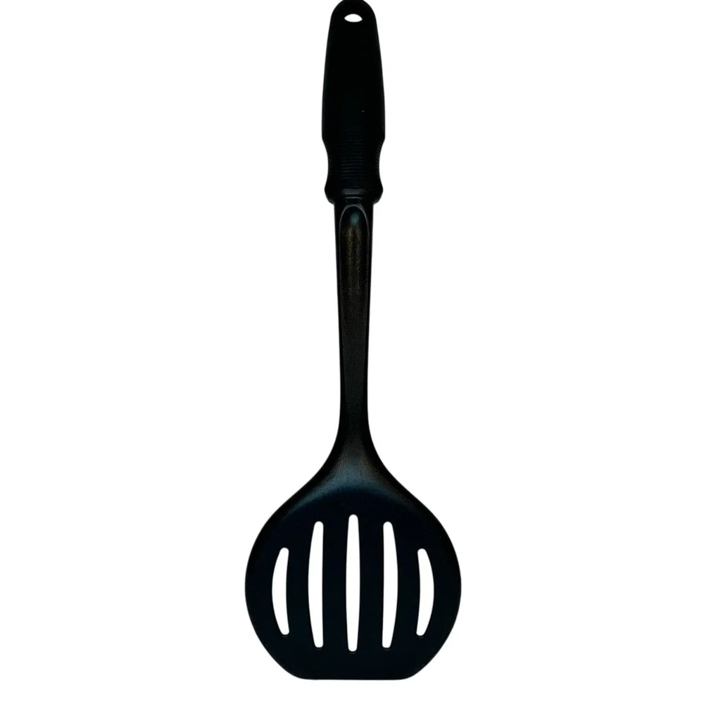 OXO GOOD GRIPS Wide Nylon Turner Spatula Black Silicone‎ Slip Resistant Handle